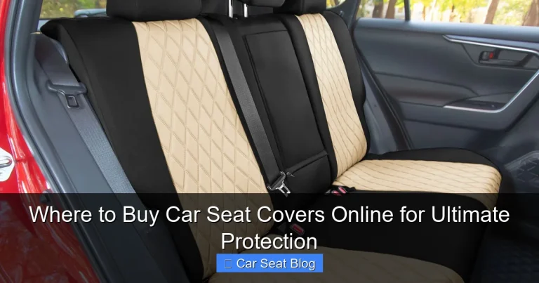 Where to Buy Car Seat Covers Online for Ultimate Protection