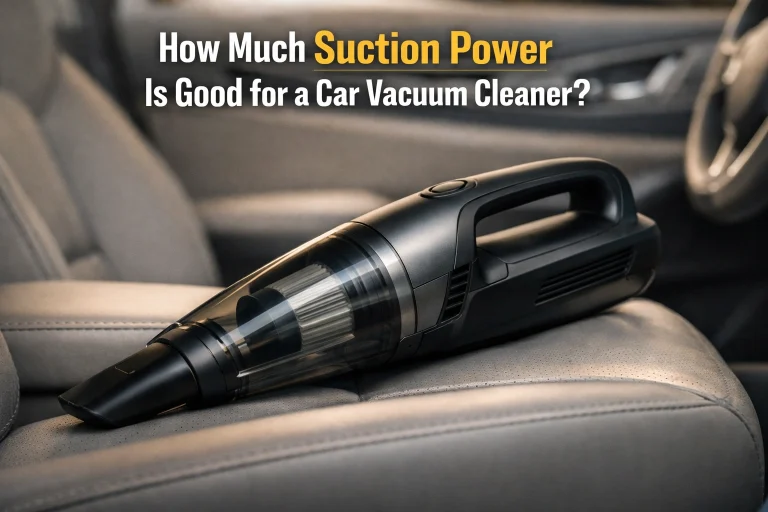 How Much Suction Power Is Good for a Car Vacuum Cleaner