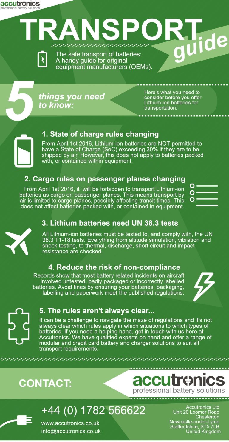 How To Transport A Battery Safely