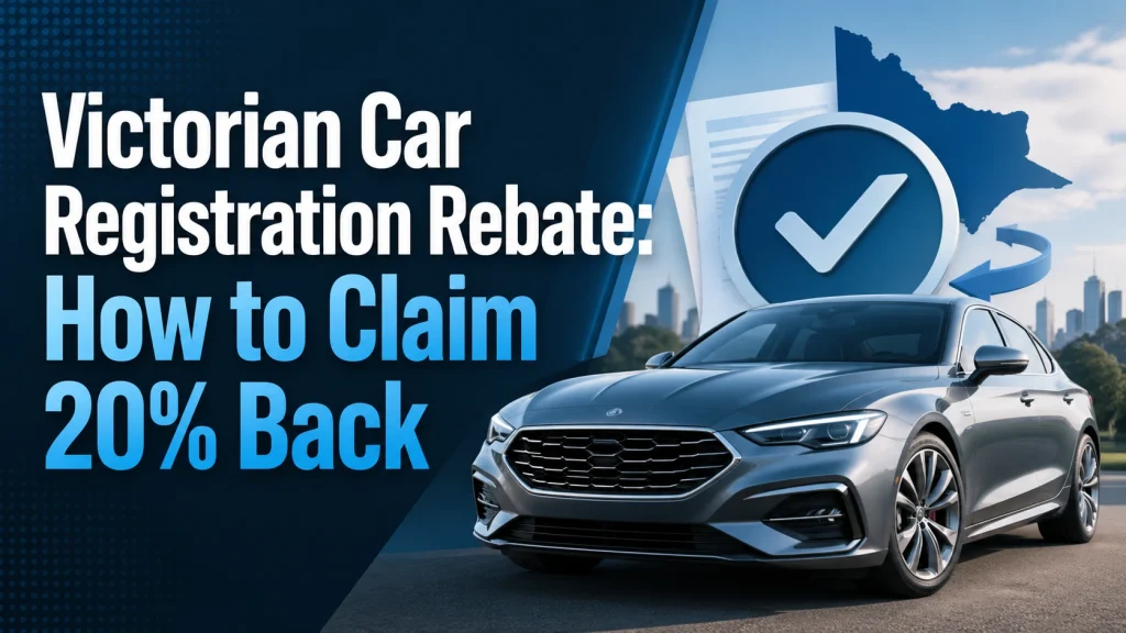 Victorian Car Registration Rebate