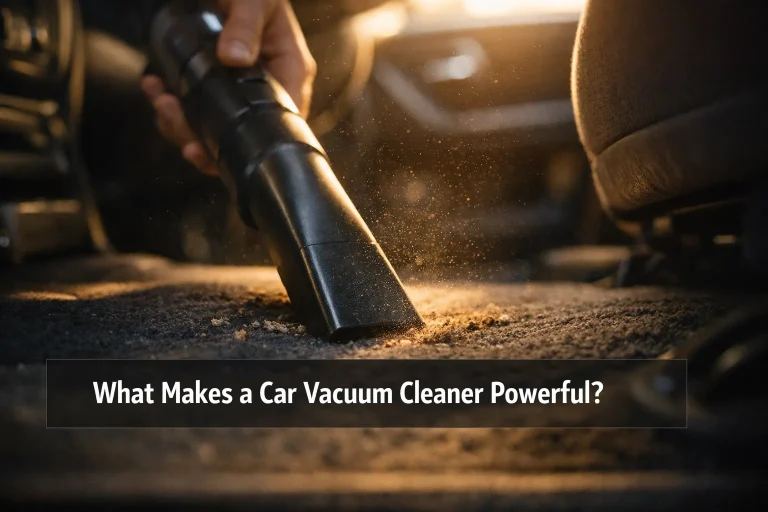 What Makes a Car Vacuum Cleaner Powerful
