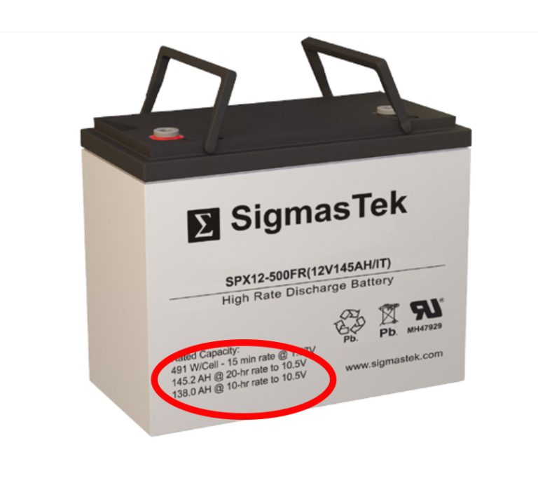 What Is AH Rating In Battery