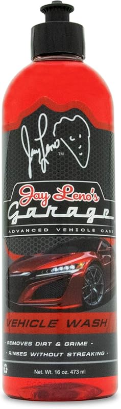 Jay Leno's Garage Car Shampoo, pH Neutral Exterior Cleaner for Deep-Cl
