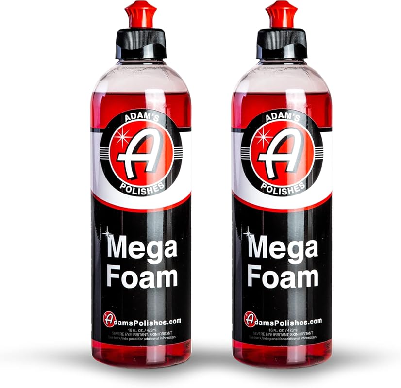Adam's Polishes Mega Foam, pH Neutral Car Soap for Bucket or Foam Gun 