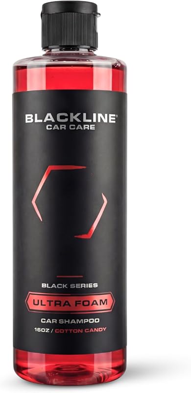 Blackline Automotive Extreme Foaming Car Shampoo, Ultra Foam for Ceram