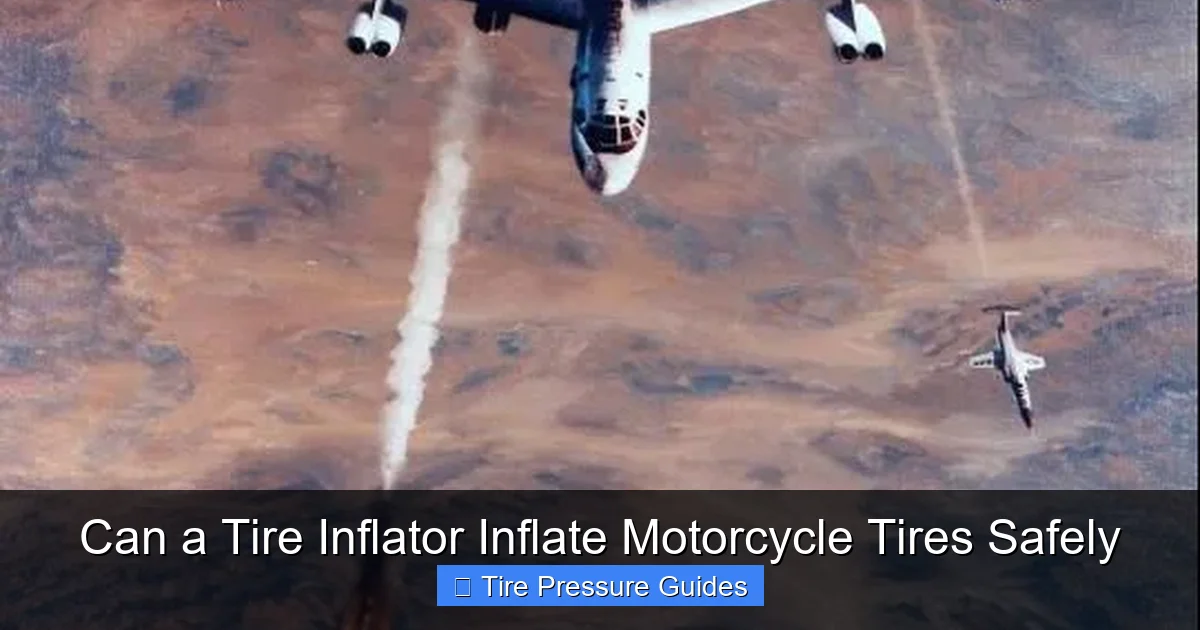 Can a Tire Inflator Inflate Motorcycle Tires Safely