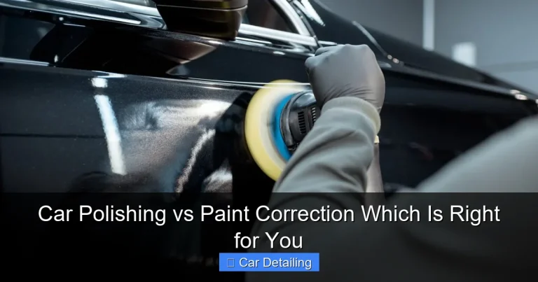 Car Polishing vs Paint Correction Which Is Right for You