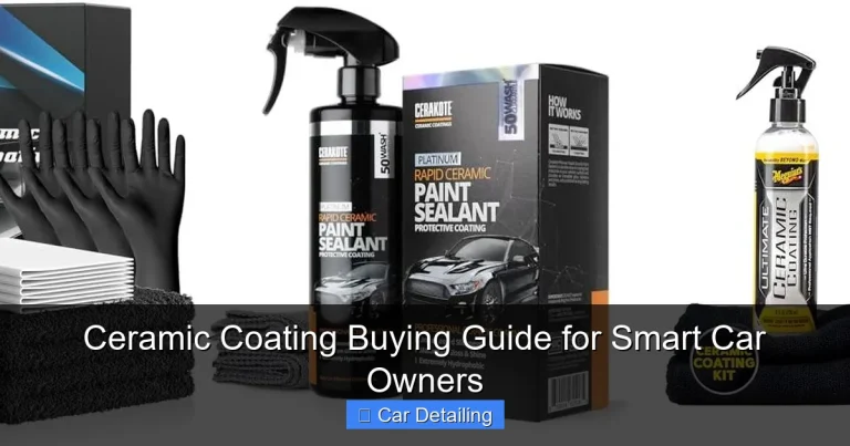 Ceramic Coating Buying Guide for Smart Car Owners