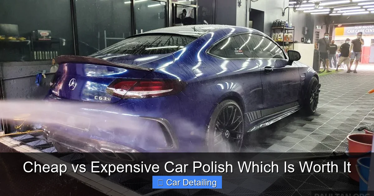 Cheap vs Expensive Car Polish Which Is Worth It