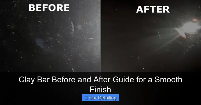 Clay Bar Before and After Guide for a Smooth Finish