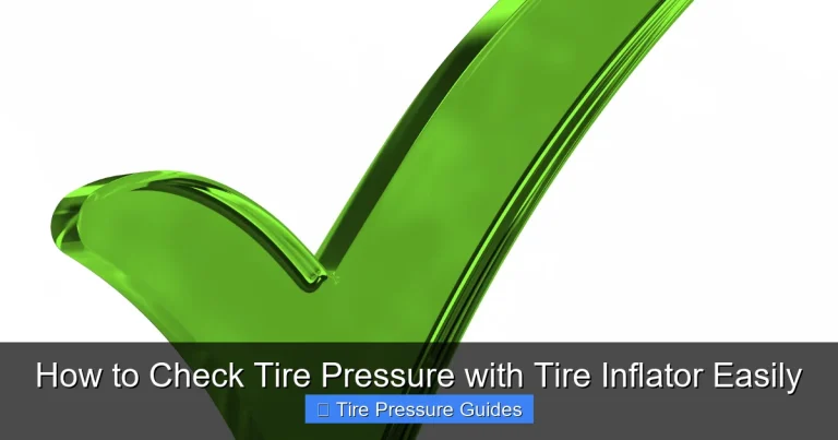How to Check Tire Pressure with Tire Inflator Easily