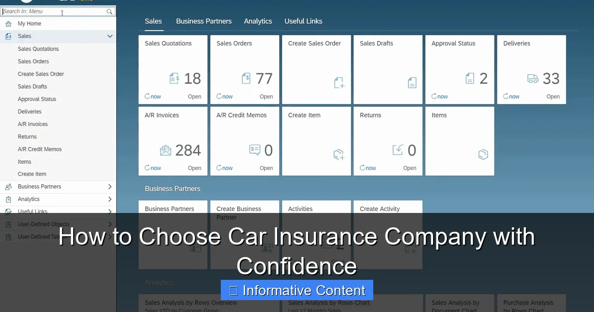How to Choose Car Insurance Company with Confidence