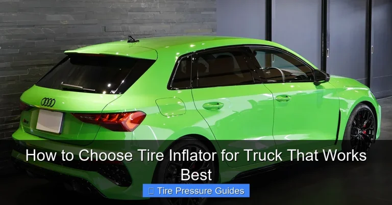 How to Choose Tire Inflator for Truck That Works Best