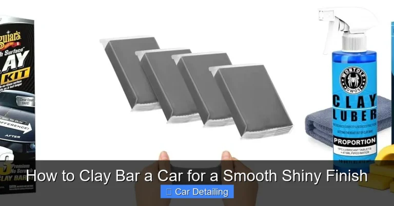 How to Clay Bar a Car for a Smooth Shiny Finish