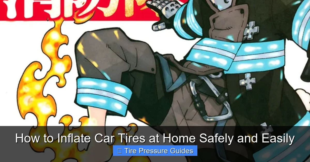 How to Inflate Car Tires at Home Safely and Easily