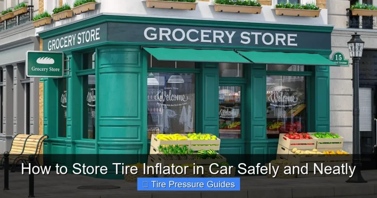 How to Store Tire Inflator in Car Safely and Neatly