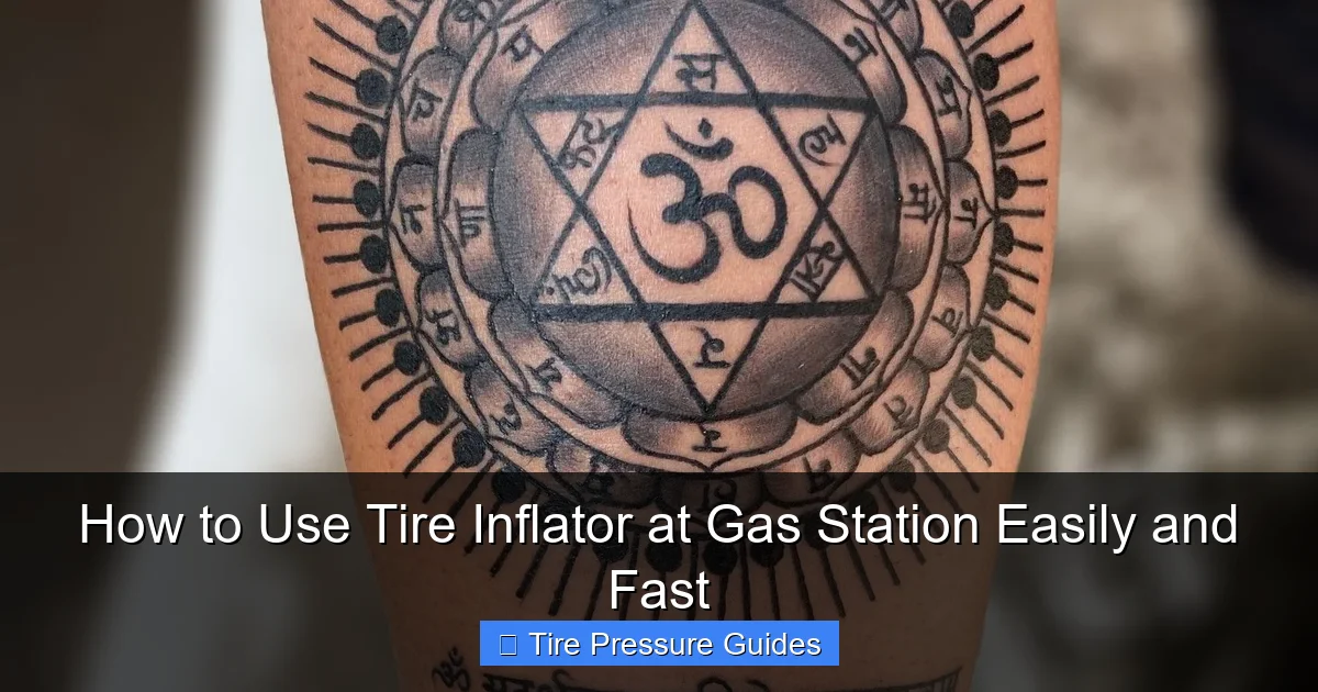 How to Use Tire Inflator at Gas Station Easily and Fast