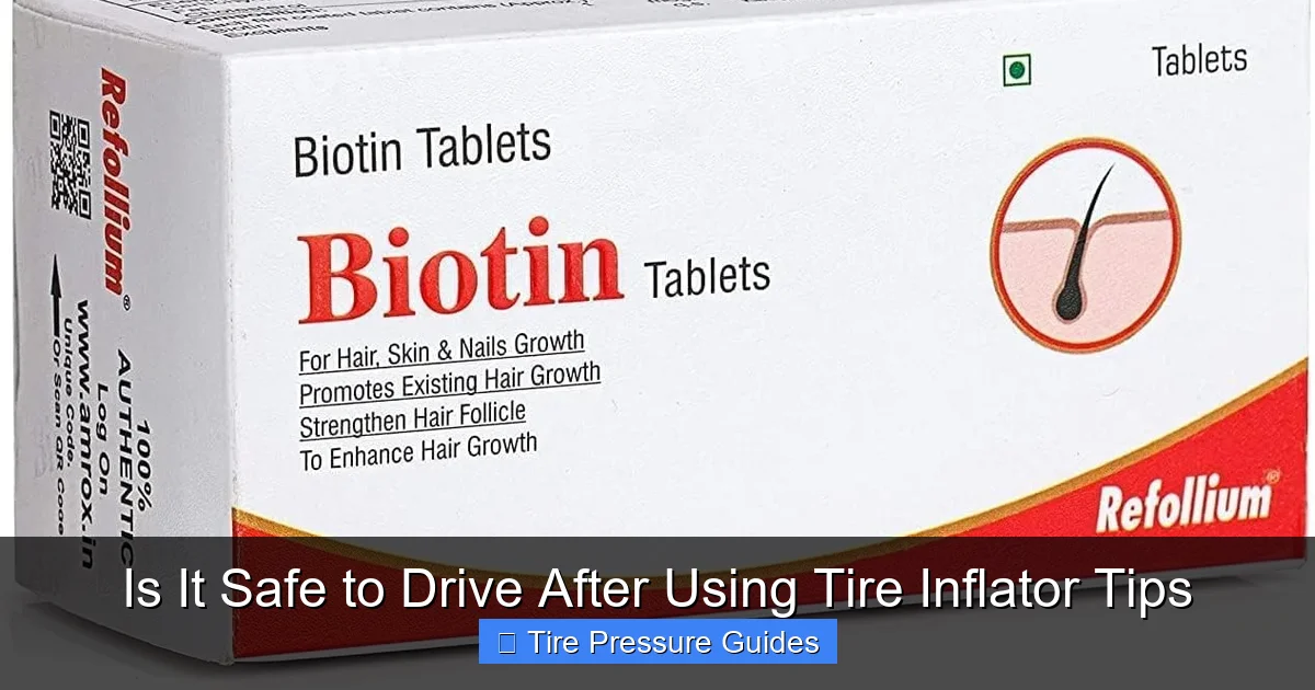 Is It Safe to Drive After Using Tire Inflator Tips