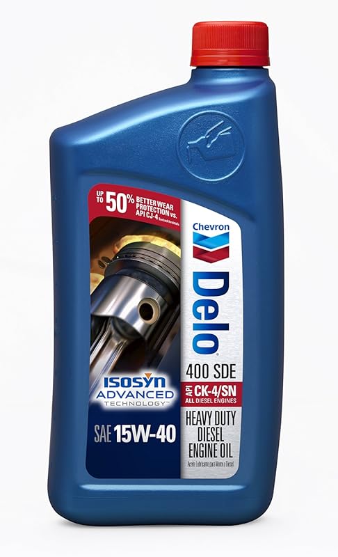 Chevron Delo 400 SDE 15W-40 Motor Oil, 1 Quart