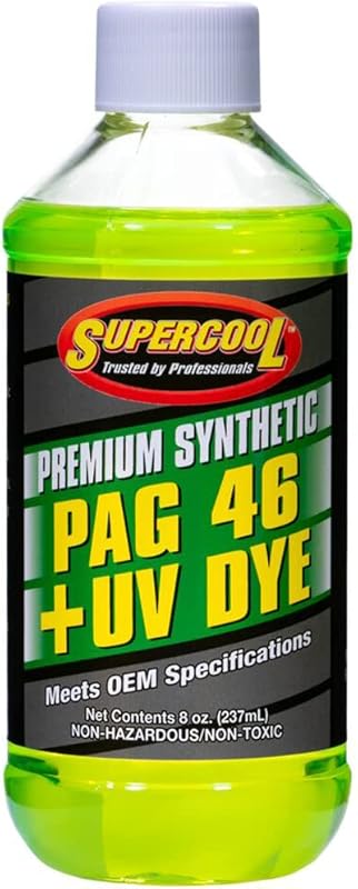 TSI Supercool PAG Oil 46 with UV Dye, 8 oz