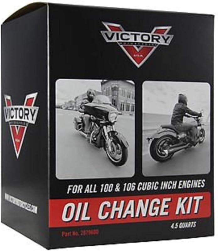 Victory Motorcycle Oil Change Kit, 2879600