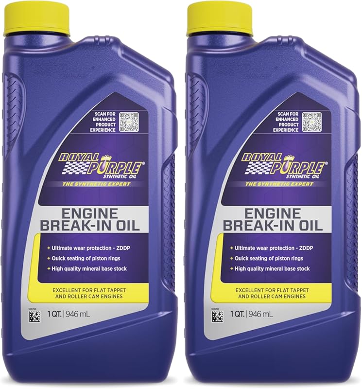 Royal Purple High Performance Engine Break-In Oil, 1 Quart, Pack of 2