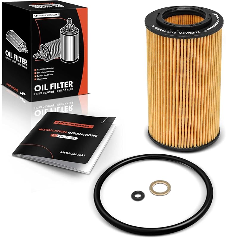 A-Premium Oil Filter for Hyundai and Kia Models, 10K Mile Protection