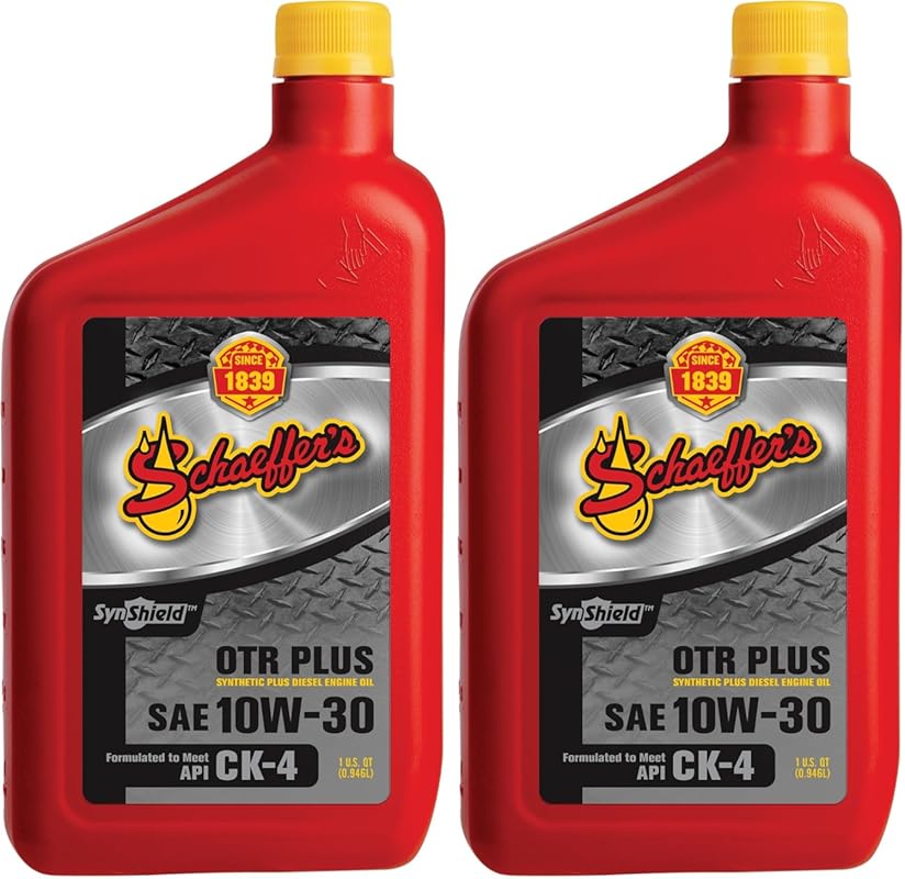 Schaeffer Manufacturing SynShield OTR Plus Diesel Engine Oil 10W-30, 1