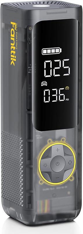 Fanttik X8 APEX Portable Tire Inflator, 1-Min Fast Inflation, 150 PSI,