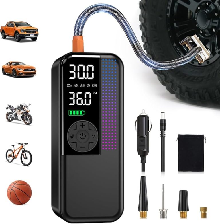 Best 2 Portable Wireless Tire Inflators: Expert-Tested Picks