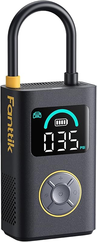 Fanttik X10 Pro Portable Tire Inflator with Fast Inflation, Digital Ga