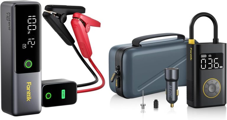 1 Portable Jump Starter Tire Inflator Combo for 2026 Roadside Fixes
