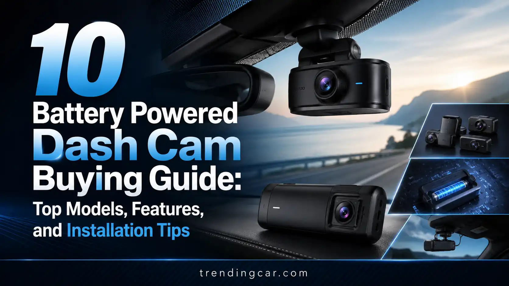 10 Battery Powered Dash Cam Buying Guide Top Models, Features, and Installation Tips