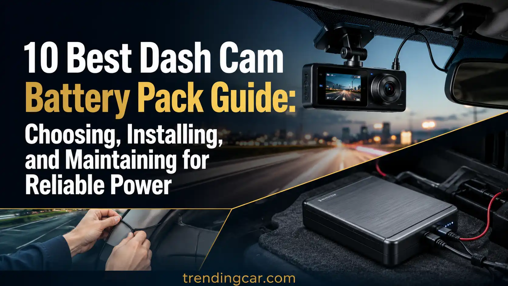 10 Best Dash Cam Battery Pack Guide Choosing, Installing, and Maintaining for Reliable Power