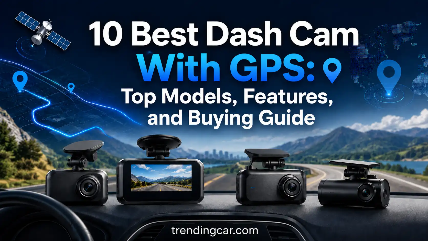 10 Best Dash Cam With GPS Top Models, Features, and Buying Guide
