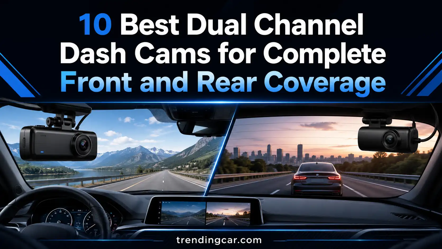 10 Best Dual Channel Dash Cams for Complete Front and Rear Coverage