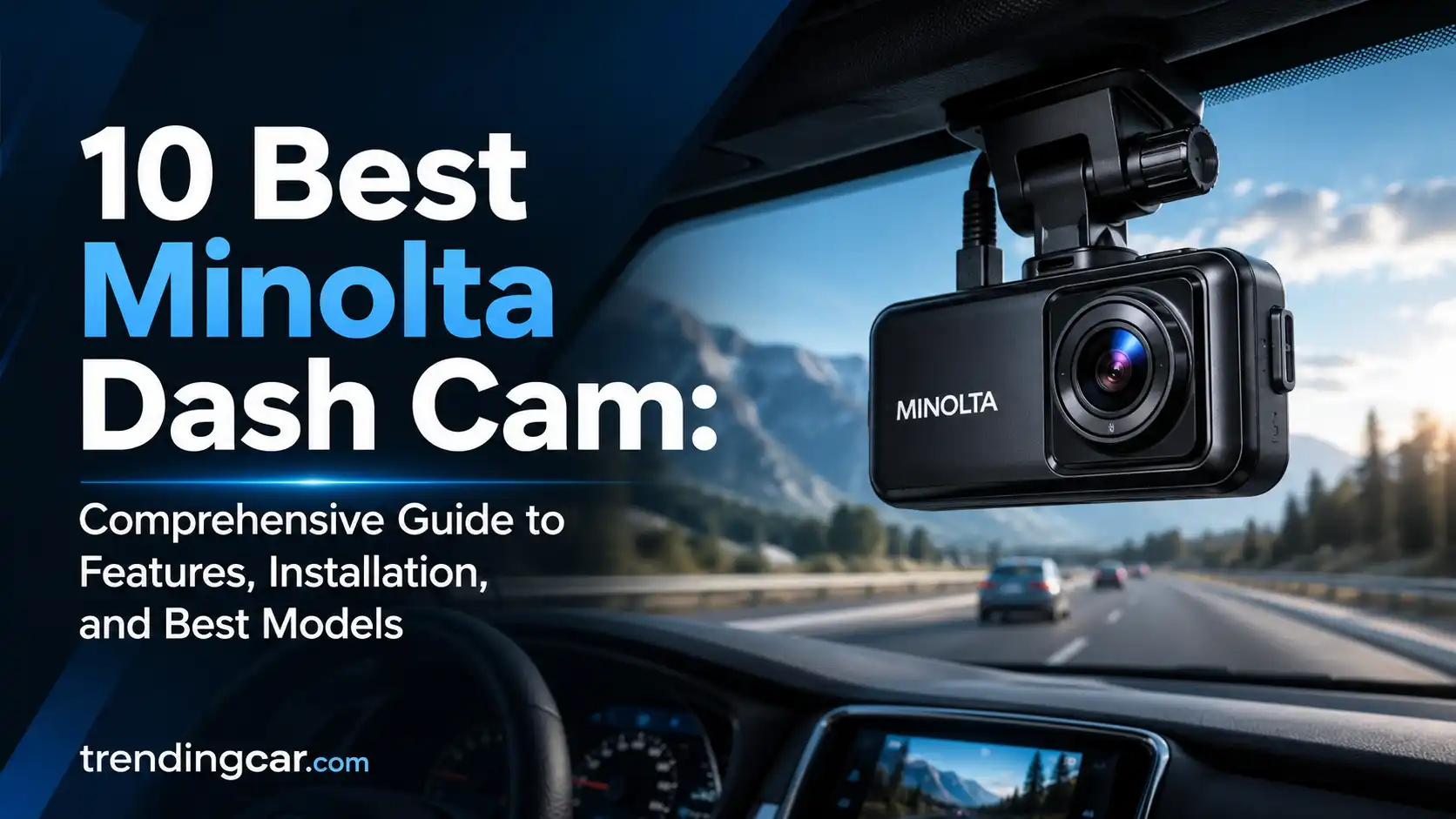 10 Best Minolta Dash Cam Comprehensive Guide to Features, Installation, and Best Models
