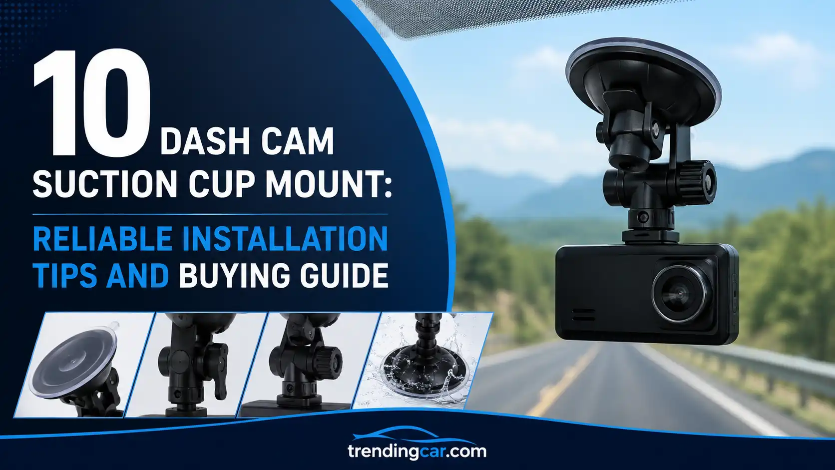 10 Dash Cam Suction Cup Mount Reliable Installation Tips and Buying Guide