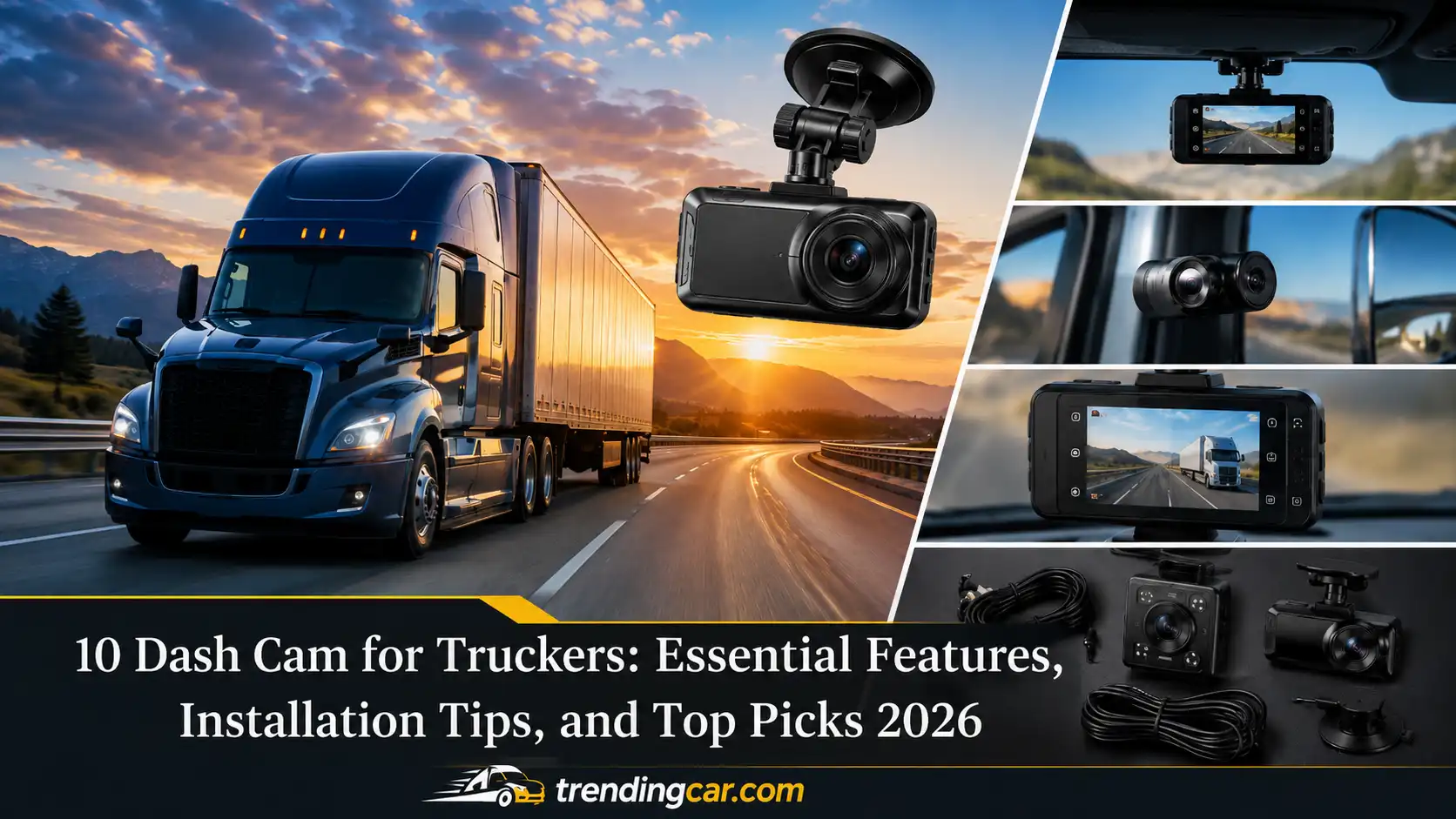 10 Dash Cam for Truckers Essential Features, Installation Tips, and Top Picks 2026