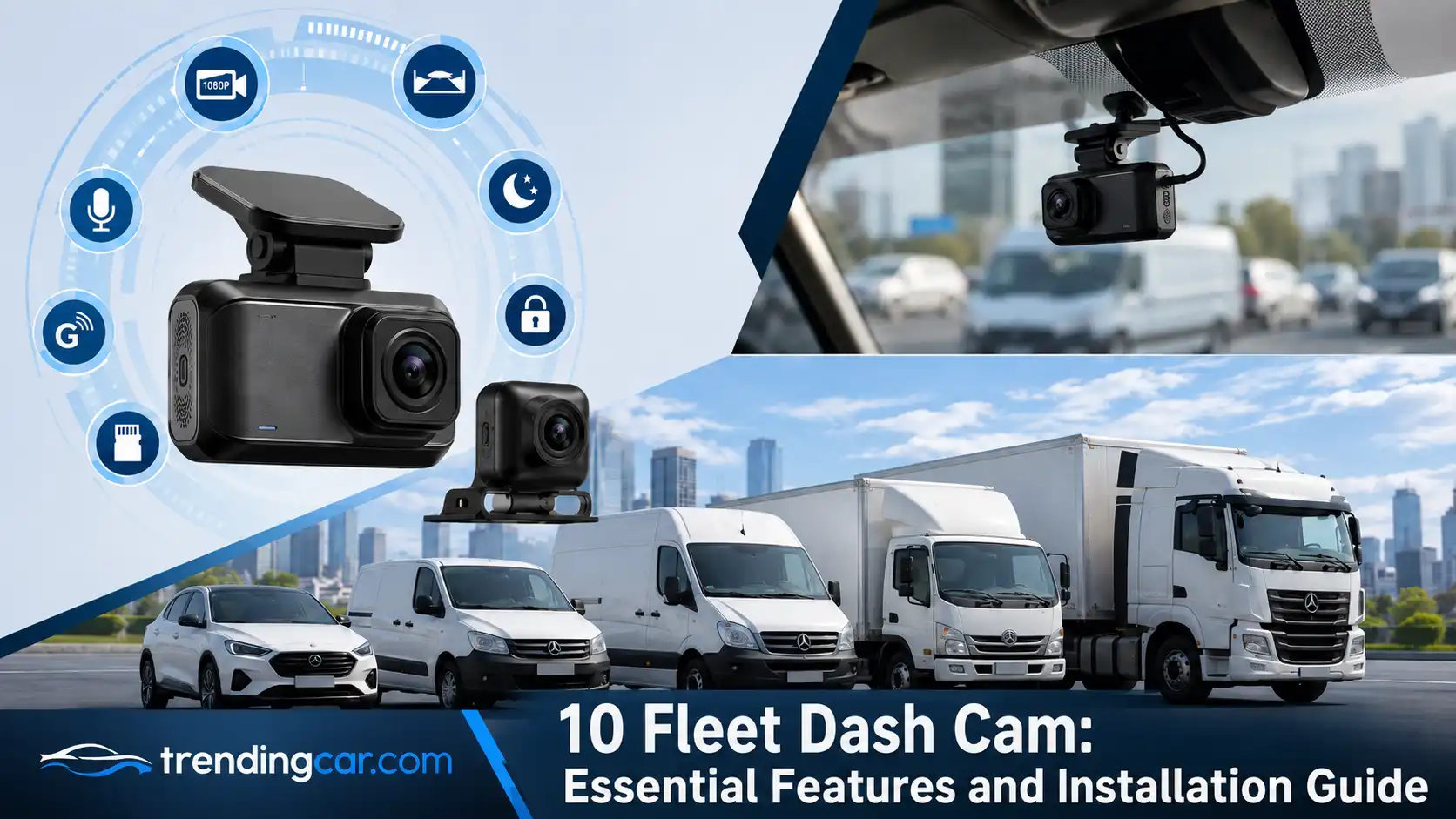 10 Fleet Dash Cam Essential Features and Installation Guide