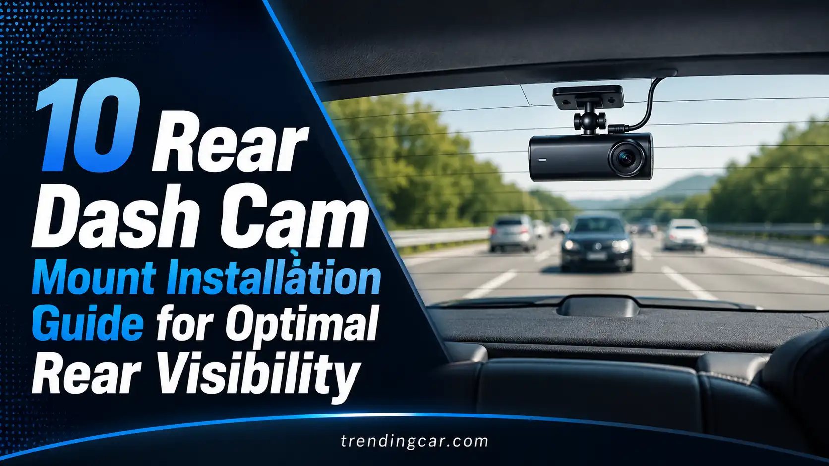 10 Rear Dash Cam Mount Installation Guide for Optimal Rear Visibility