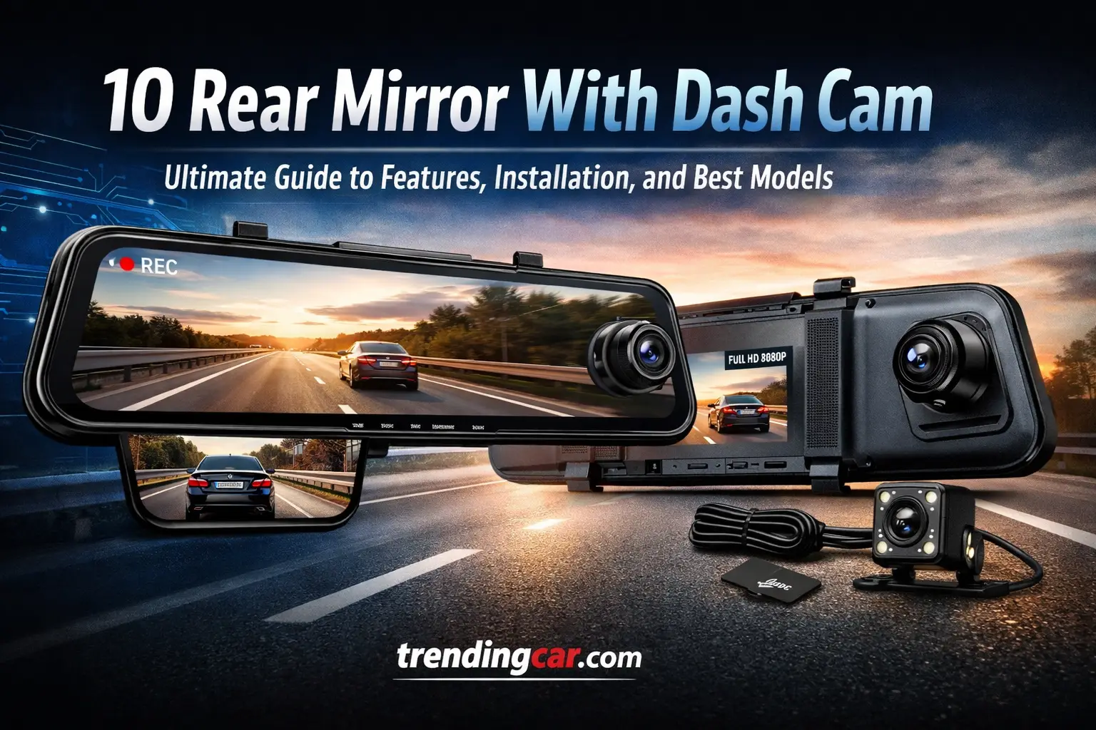 10 Rear Mirror With Dash Cam Ultimate Guide to Features, Installation, and Best Models