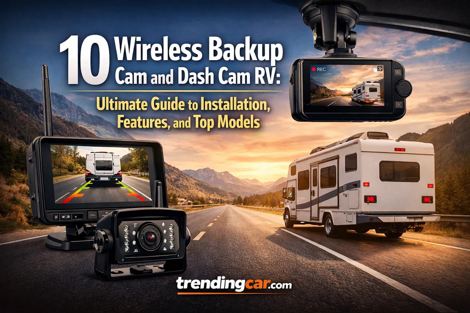 10 Wireless Backup Cam and Dash Cam RV Ultimate Guide to Installation, Features, and Top Models