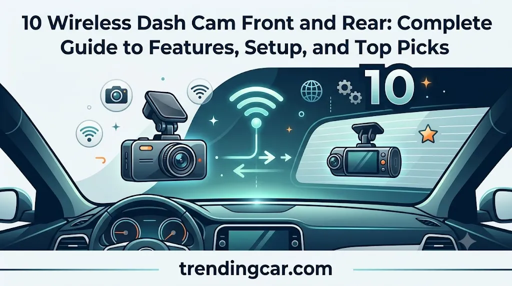 10 Wireless Dash Cam Front and Rear Complete Guide to Features, Setup, and Top Picks