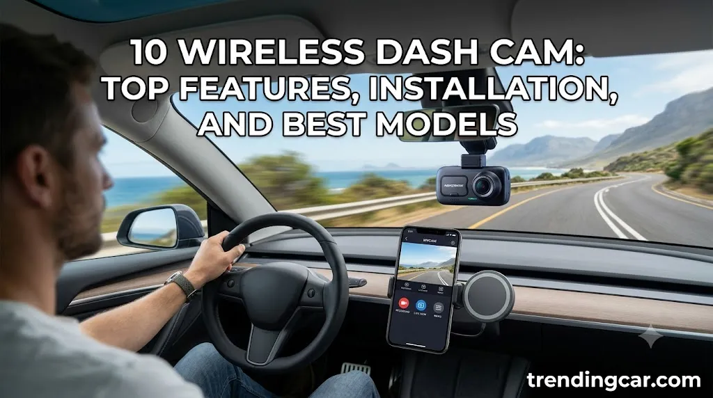 10 Wireless Dash Cam Top Features, Installation, and Best Models for 2026