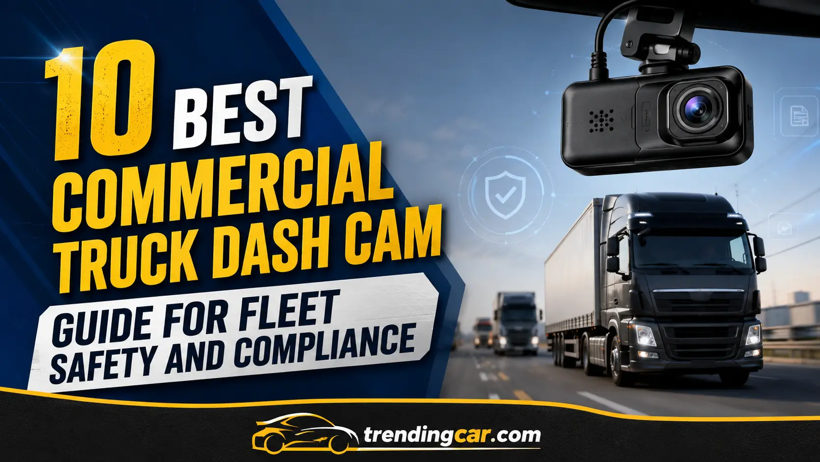 10 Best Commercial Truck Dash Cam Guide for Fleet Safety and Compliance