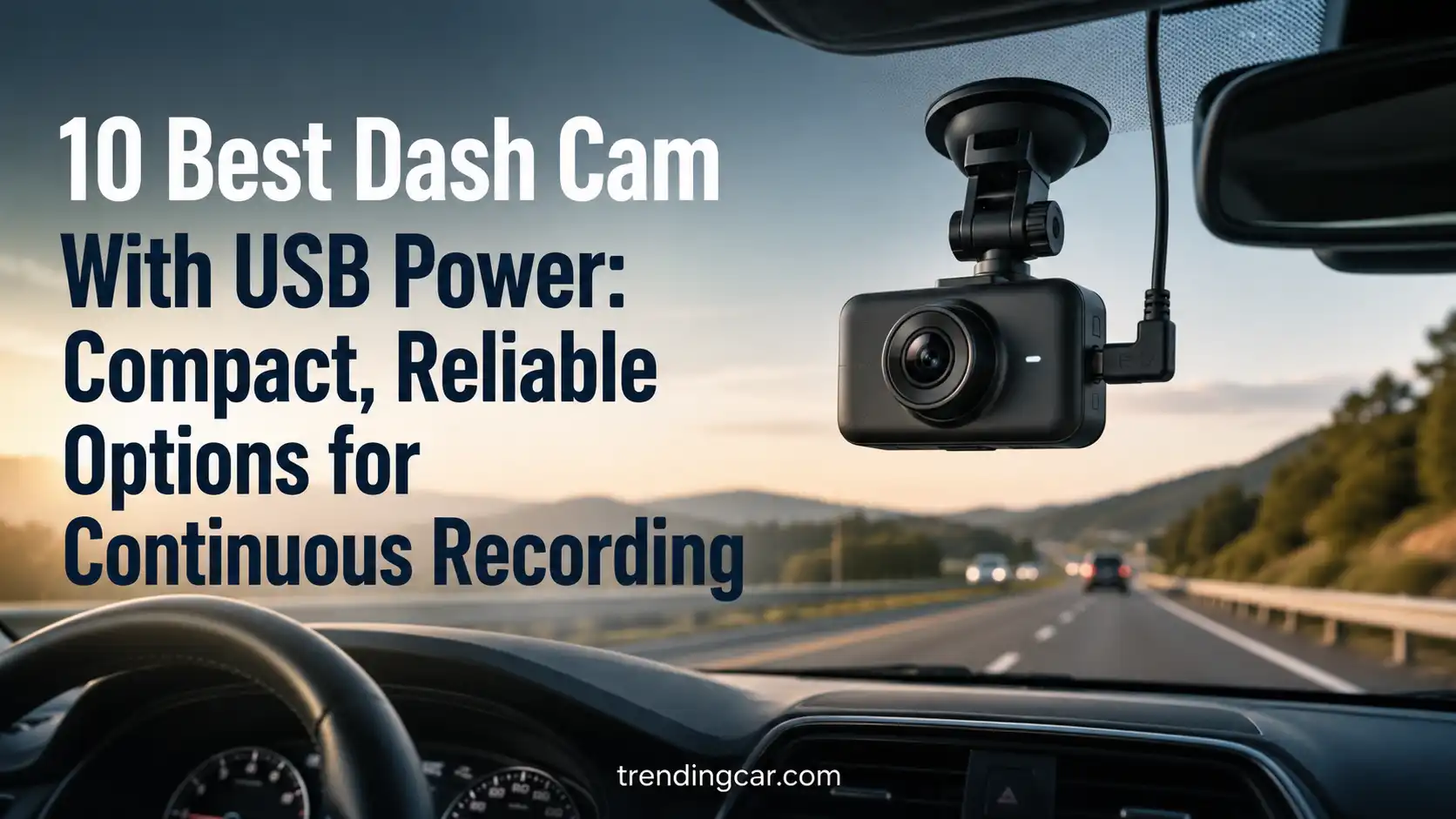 10 Best Dash Cam With USB Power Compact, Reliable Options for Continuous Recording