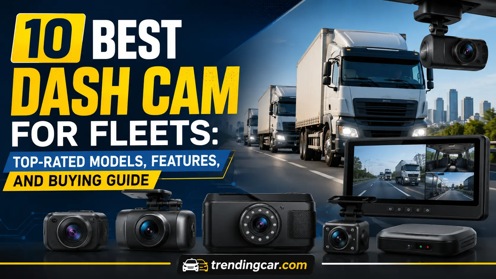 10 Best Dash Cam for Fleets Top-Rated Models, Features, and Buying Guide