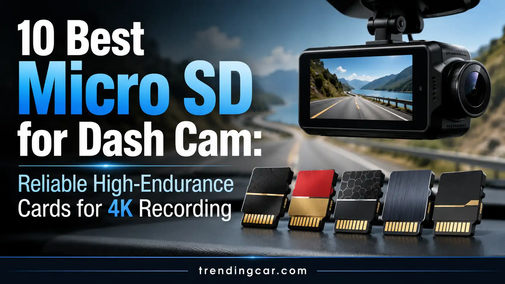10 Best Micro SD for Dash Cam Reliable High-Endurance Cards for 4K Recording