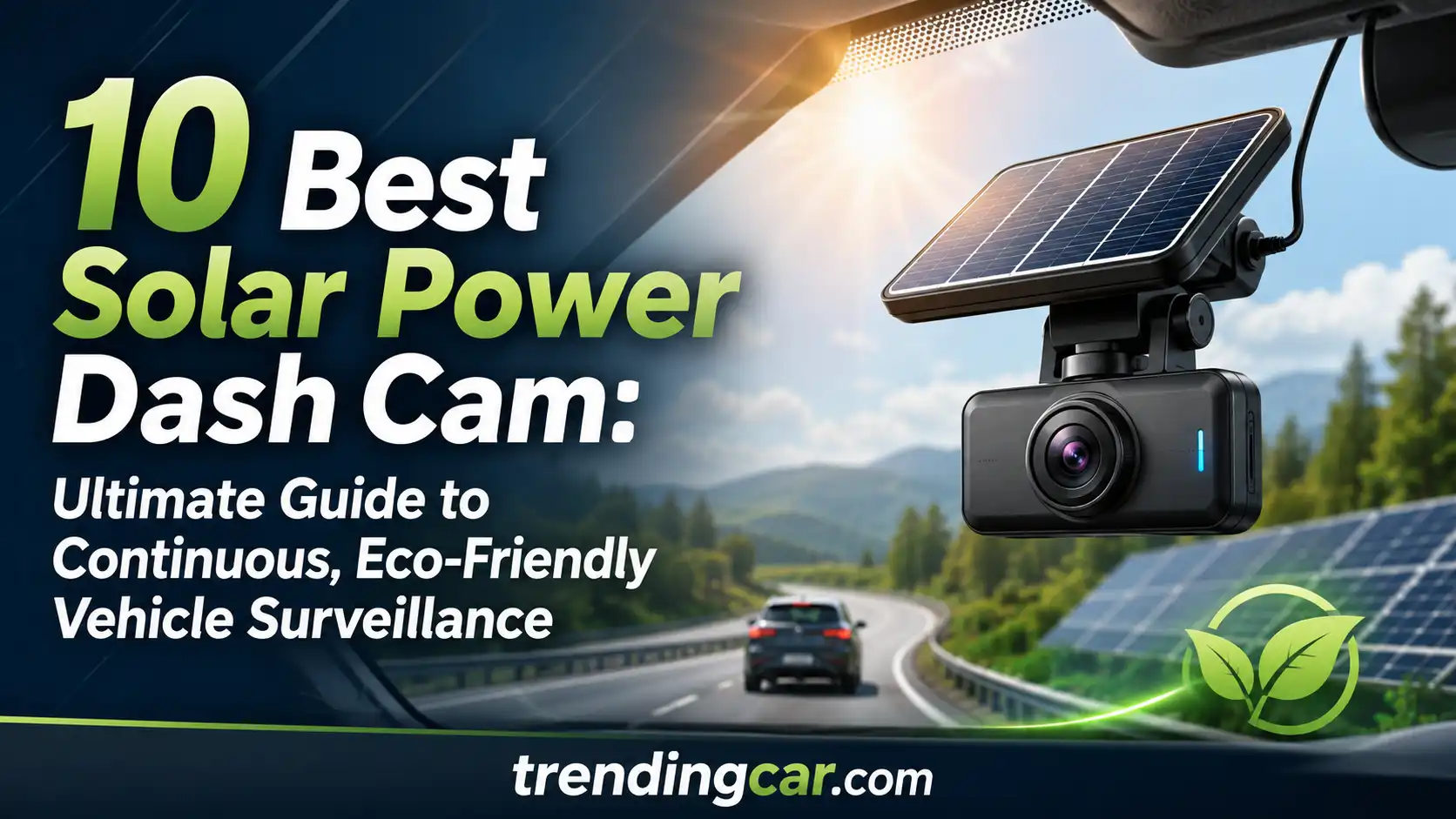10 Best Solar Power Dash Cam Ultimate Guide to Continuous, Eco-Friendly Vehicle Surveillance